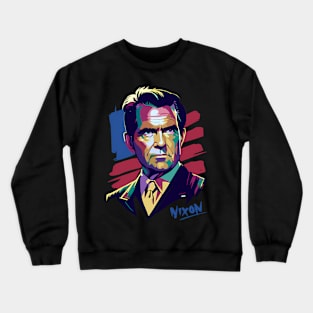 Richard Nixon Pop Art Crewneck Sweatshirt